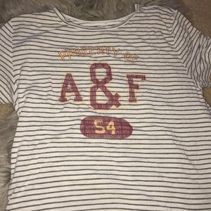 abercrombie and fitch short sleeved tee shirt